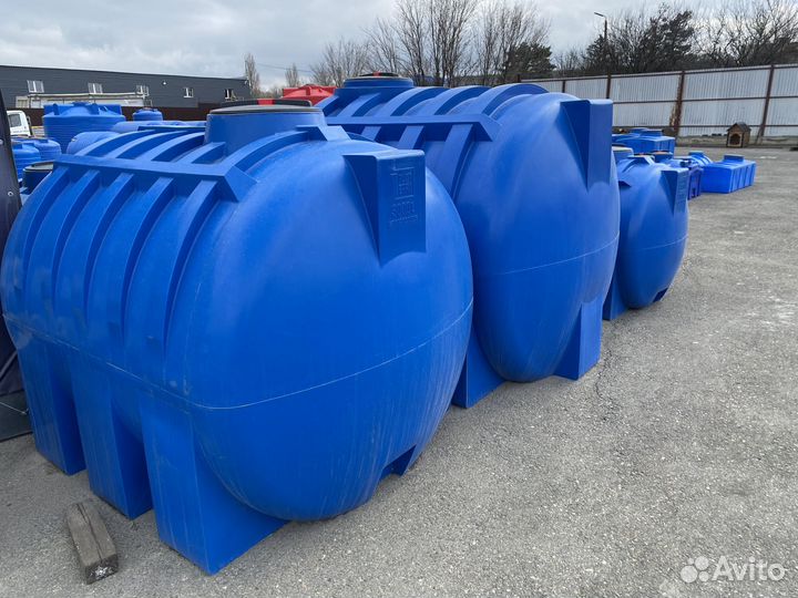 Резервуар под воду горизонтальная PT GL 3000