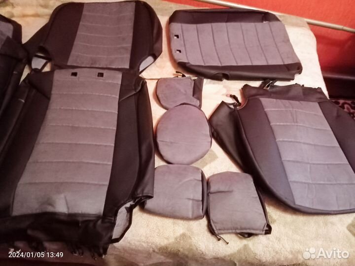 Автомобильные чехлы из алькантары