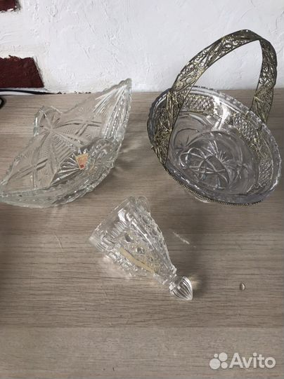 Хрусталь, стекло СССР