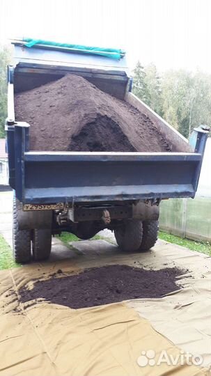 Грунт садовая земля от 4 кубов, навоз, перегной