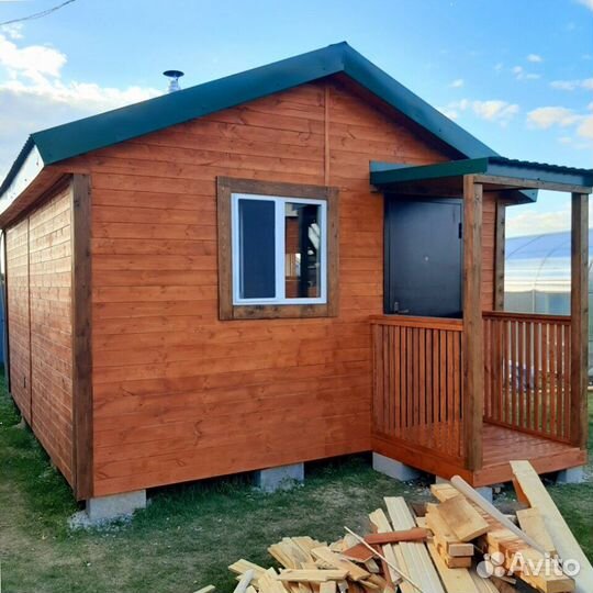 Баня каркасная под ключ