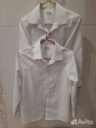 Рубашка белая 122