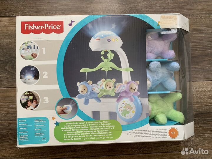 Мобиль на кроватку Fisher price