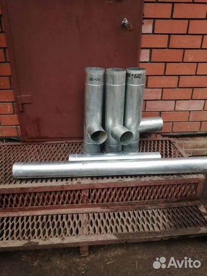 Труба соединительная для дымохода