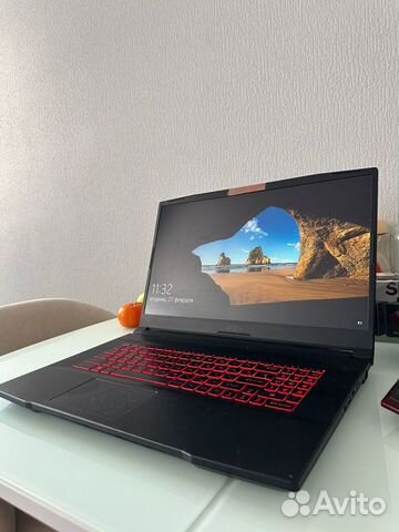 17.3" Ноутбук MSI GF76 Katana