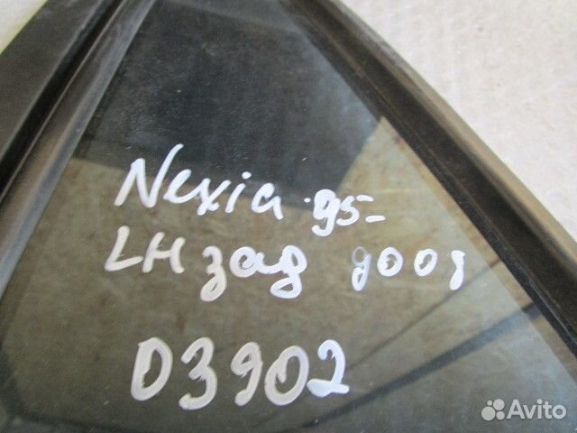 Стекло двери задней левой (форточка) Daewoo Nexia