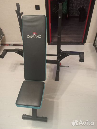 Скамья для жима и пресса складная