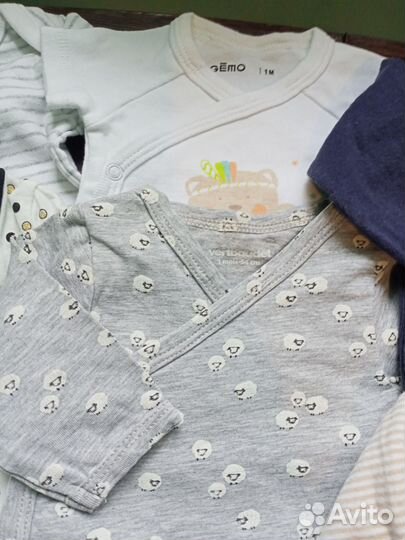 Пакет вещей на новорожденного мальчика