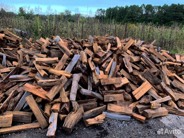 Крупноколотые дрова