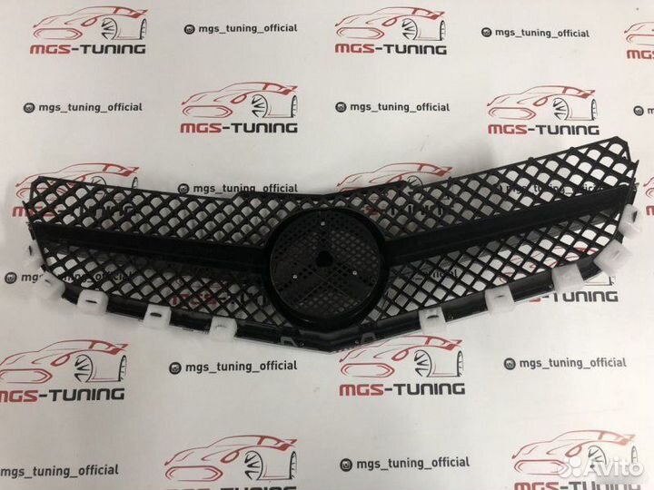 Решетка на Mercedes e-class 207 09-13 купе AMG чр
