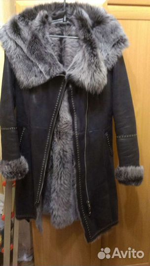 Дубленка натуральная женская 46-48