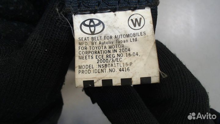 Ремень безопасности Toyota Celica, 2004