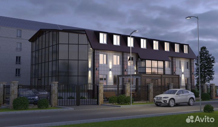 Готовый фундамент 475 м2 под торговый центр