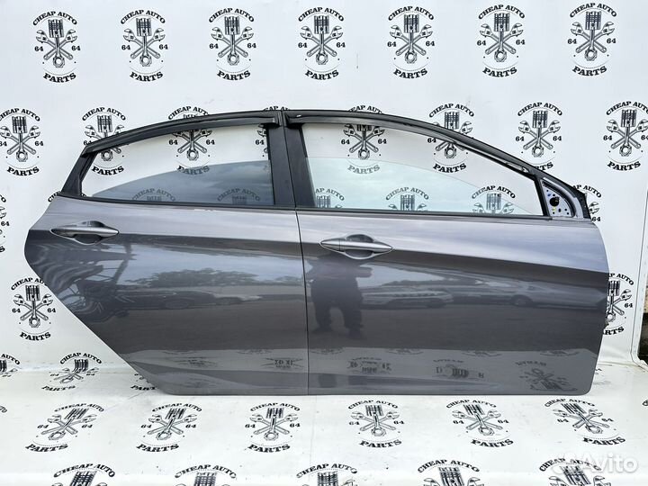Двери правые Hyundai Solaris 2011-2017 Оригинал