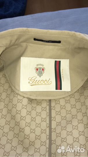 Мужской плащ Gucci