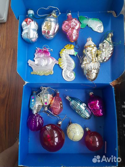 Новогодние игрушки СССР советские