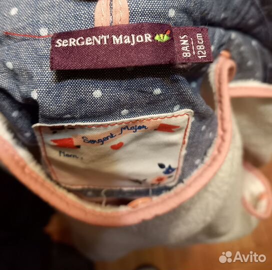 Куртка на девочку 128 с мягкой белой подстежкой