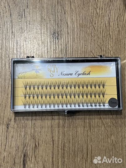 Накладные ресницы пучки