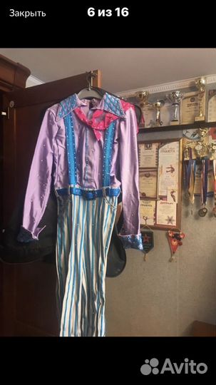 Костюм для выступления фигурное катание