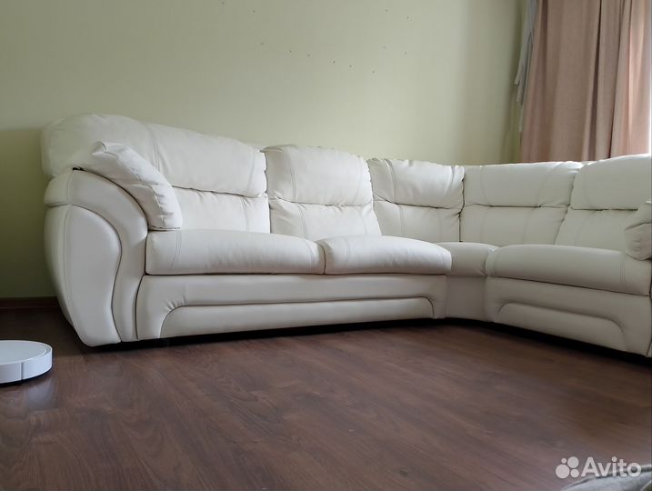 Угловой диван экокожа