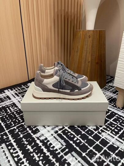 Кроссовки зимние женские Brunello cucinelli