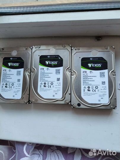 Жесткий диск Seagate exos 4tb