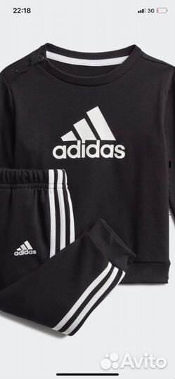 Спортивный костюм Adidas новый оригинал 98