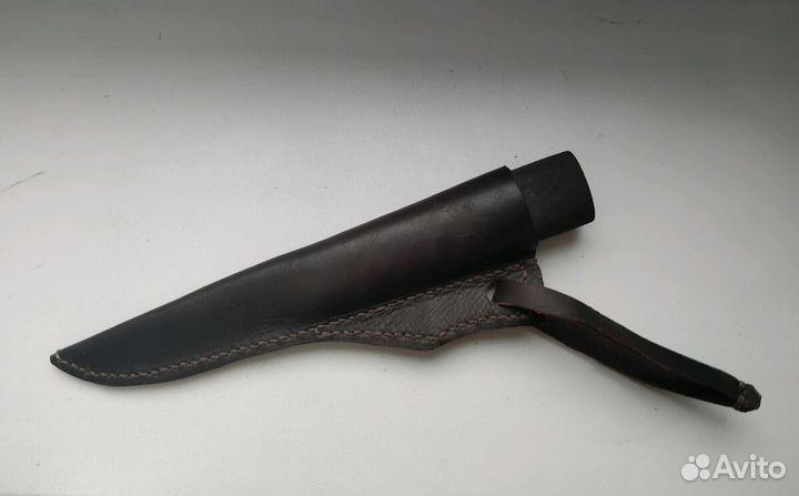 Нож черный с ножнами кованый средневековье