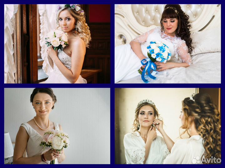 Парикмахер причёска макияж визажист Свадебный