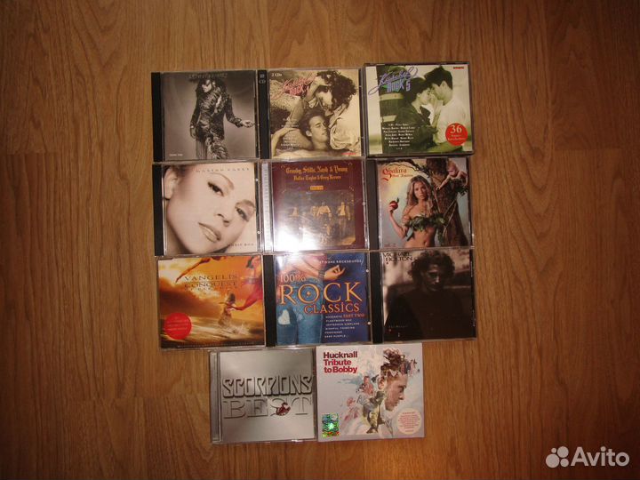 Музыкальные cd диски фирменные