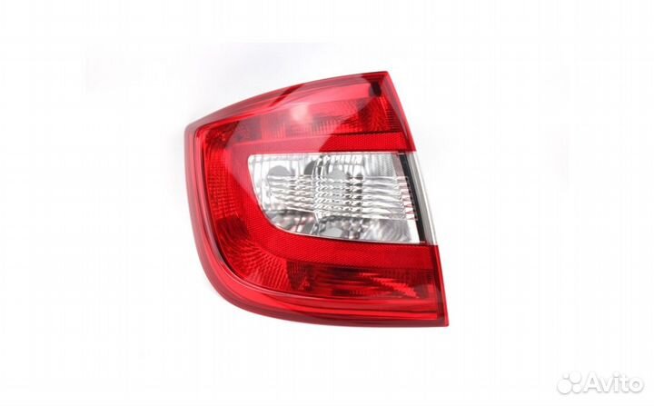 Фонарь задний Skoda Rapid (красный) левый