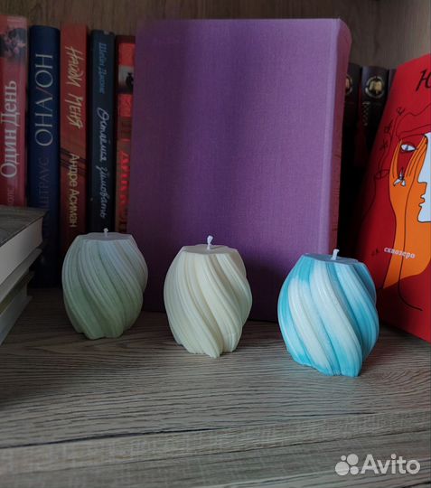 Свечи восковые ручной работы