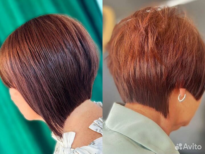 Парикмахер стилист точные геометрические стрижки