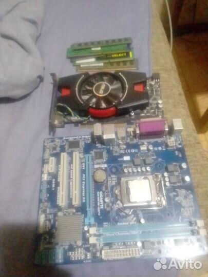 Комплектующие для пк бу