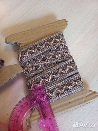 Декоративный шнур, лента, фурнитура для портьеры