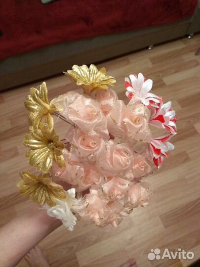 Шпильки для волос цветы