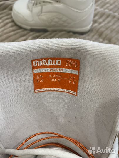 Сноубордические ботинки ThirtyTwo