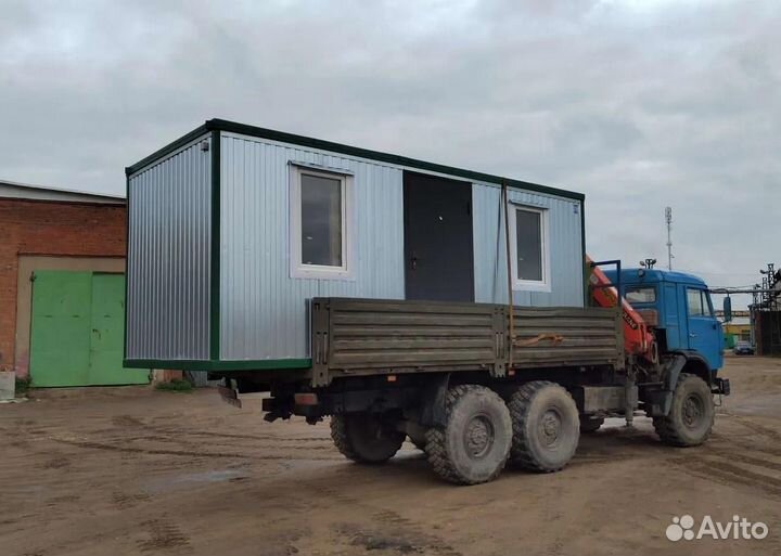 Бытовка блок контейнер для строителей гарантией