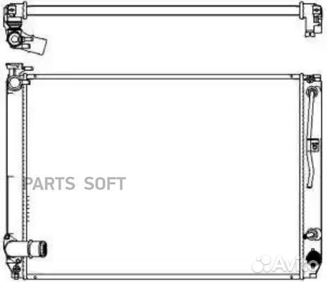 Радиатор охлаждения Лексус RX 350 2006