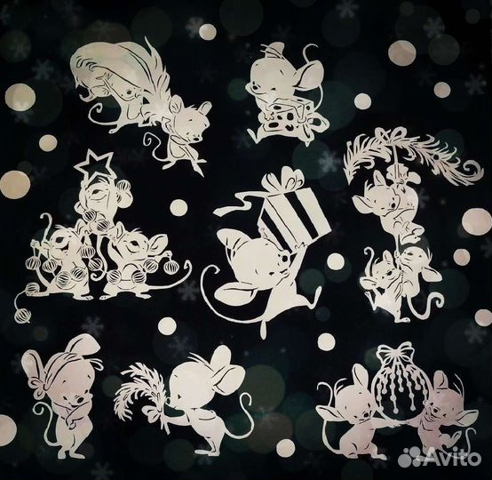 Вытыканки для оформления окон