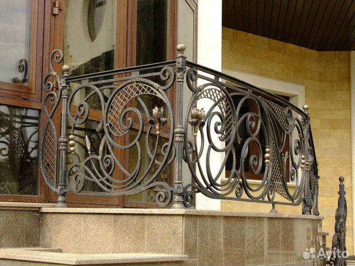 Кованные террасы