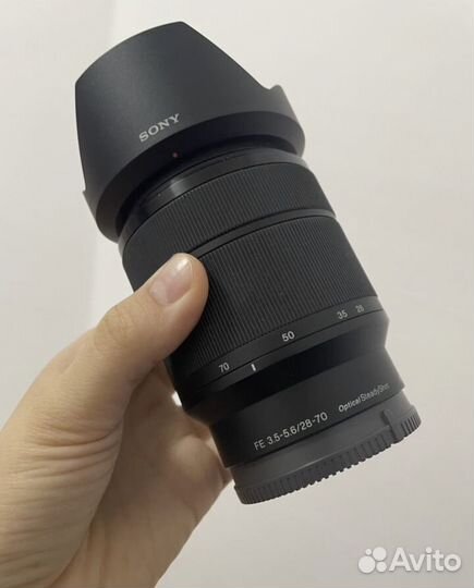 Объектив sony