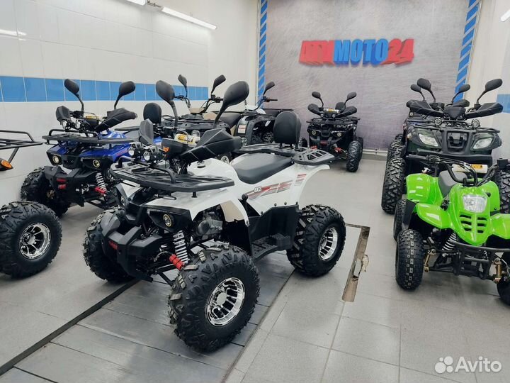 Квадроцикл ABM 125 Hummer (White)