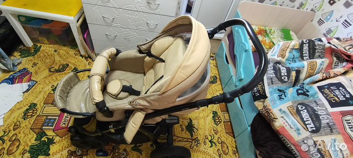 Продам коляску 2 в 1 Glory Amelia, цвет: бежевый