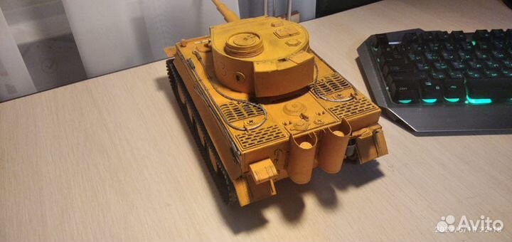 Модель танка тигр 1:25