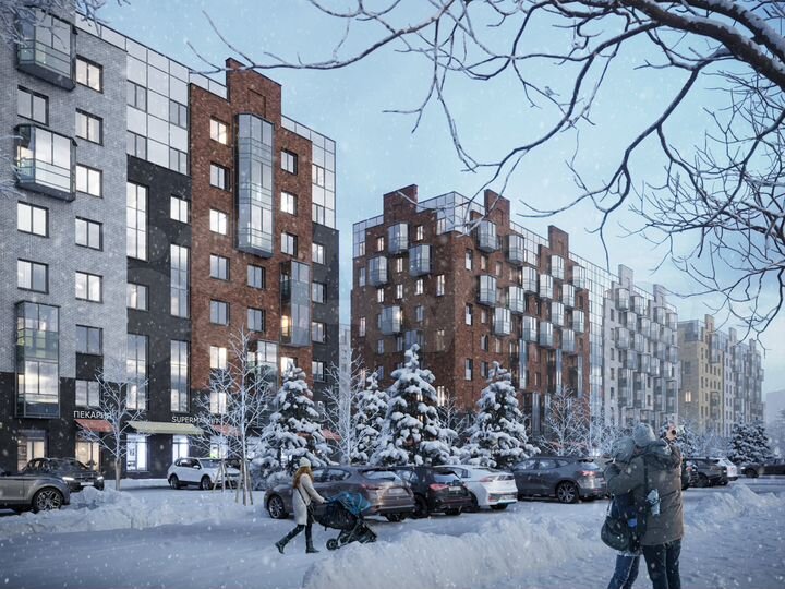 2-к. квартира, 52 м², 5/9 эт.