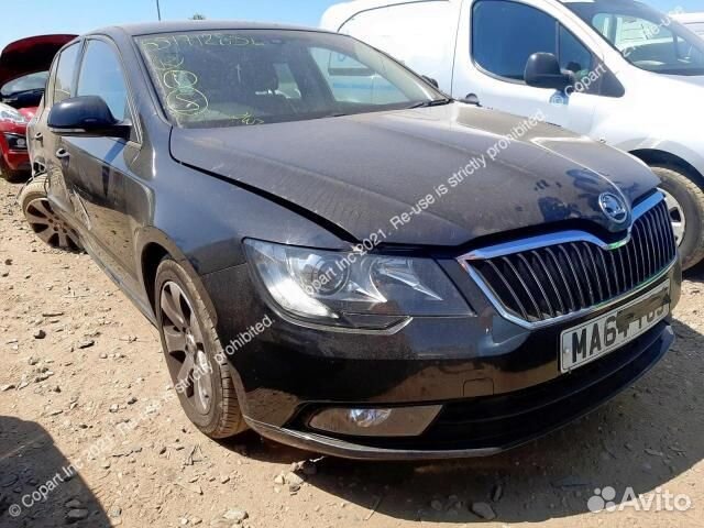 Бампер передний skoda superb 2 2014