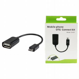 OTG адаптер USB - microUSB