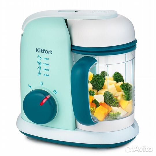 Блендер-пароварка Kitfort KT-2305 новый