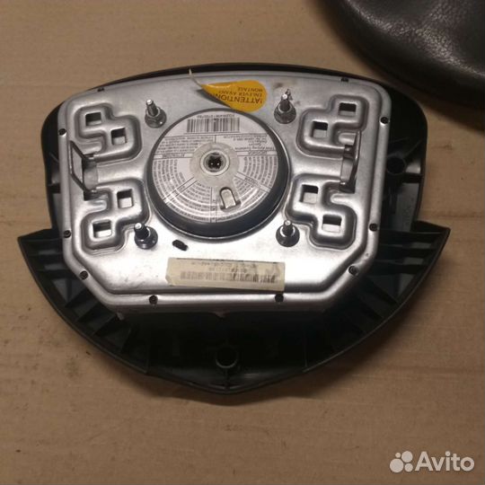 Руль с подушкой рено симбол